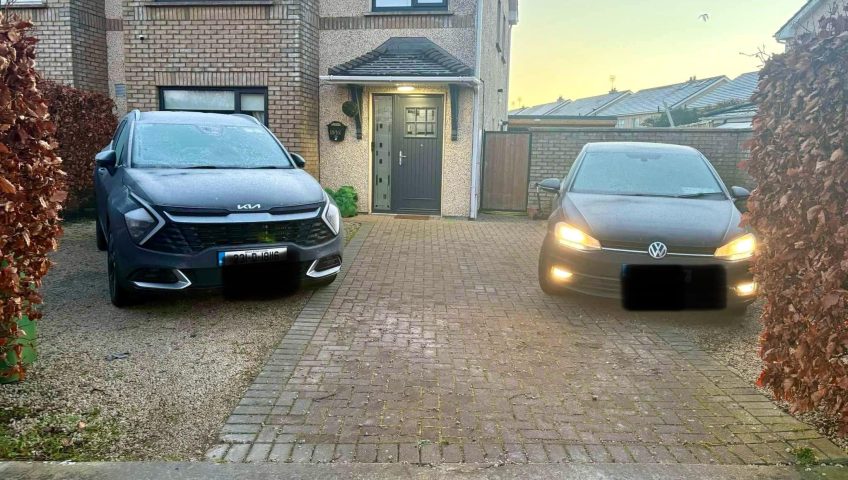 New SMA Tarmac Driveway with Paving Border Completed in Portarlington, Co. Laois