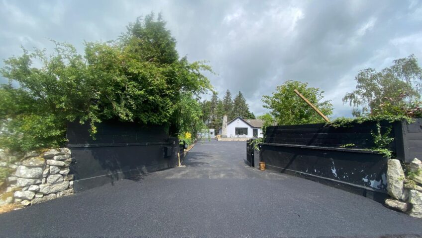 SMA Tarmac Driveway with New Kerbing Completed in Blessington, Co. Wicklow