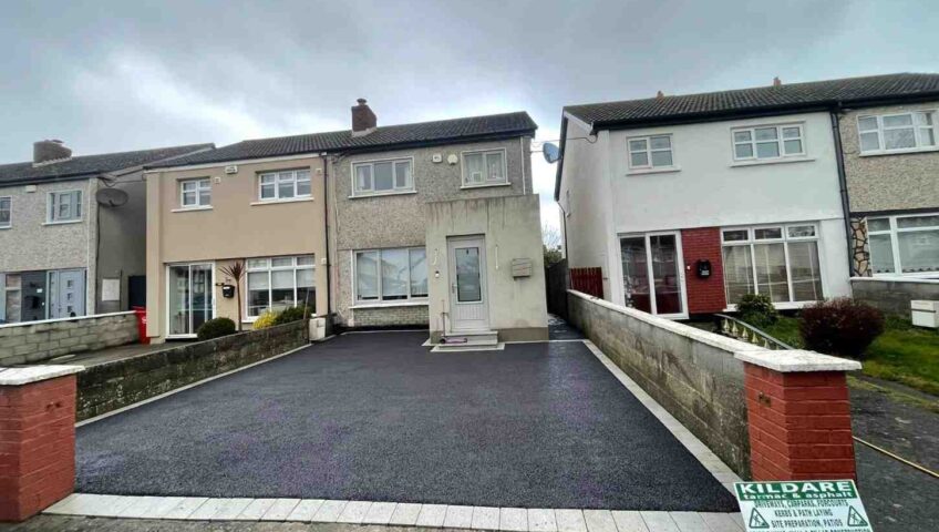 New SMA tarmac driveway completed in Donaghmede, Dublin