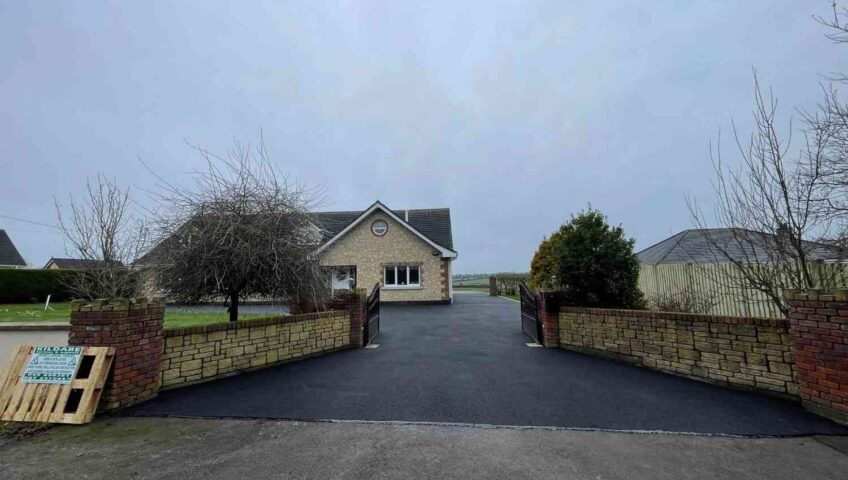 New SMA tarmac driveway completed in Navan Meath