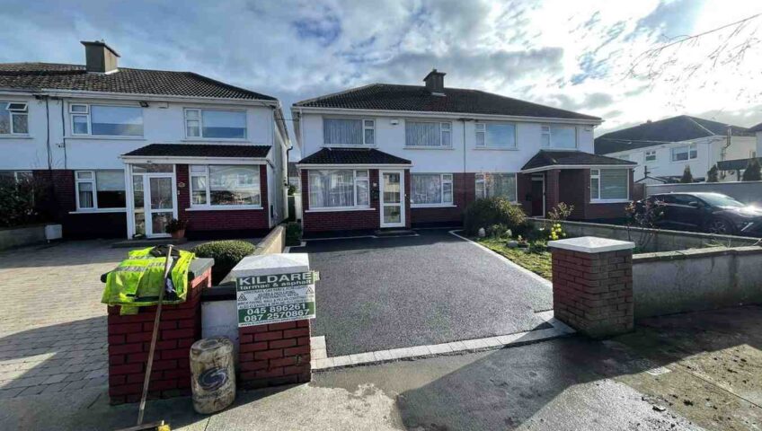 New SMA Tarmac Driveway in Lucan Dublin