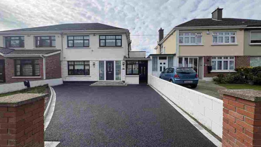 New SMA Tarmac Driveway in Clondalkin, Dublin